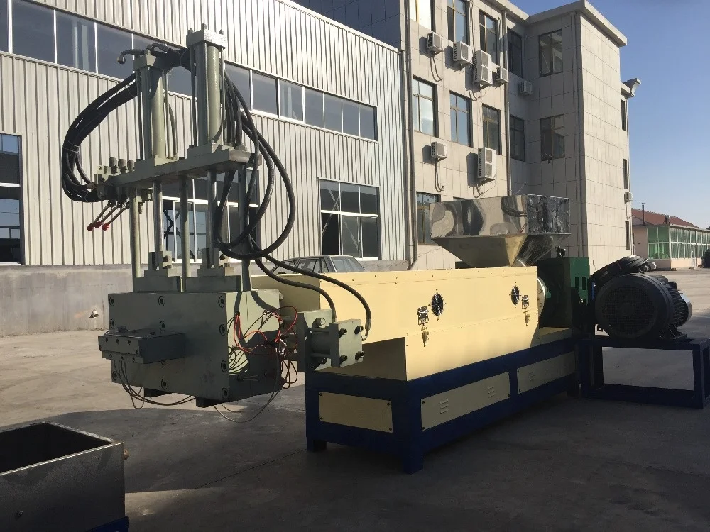 waste plastic granulator/plastic recycle extruder machine manufacturer
