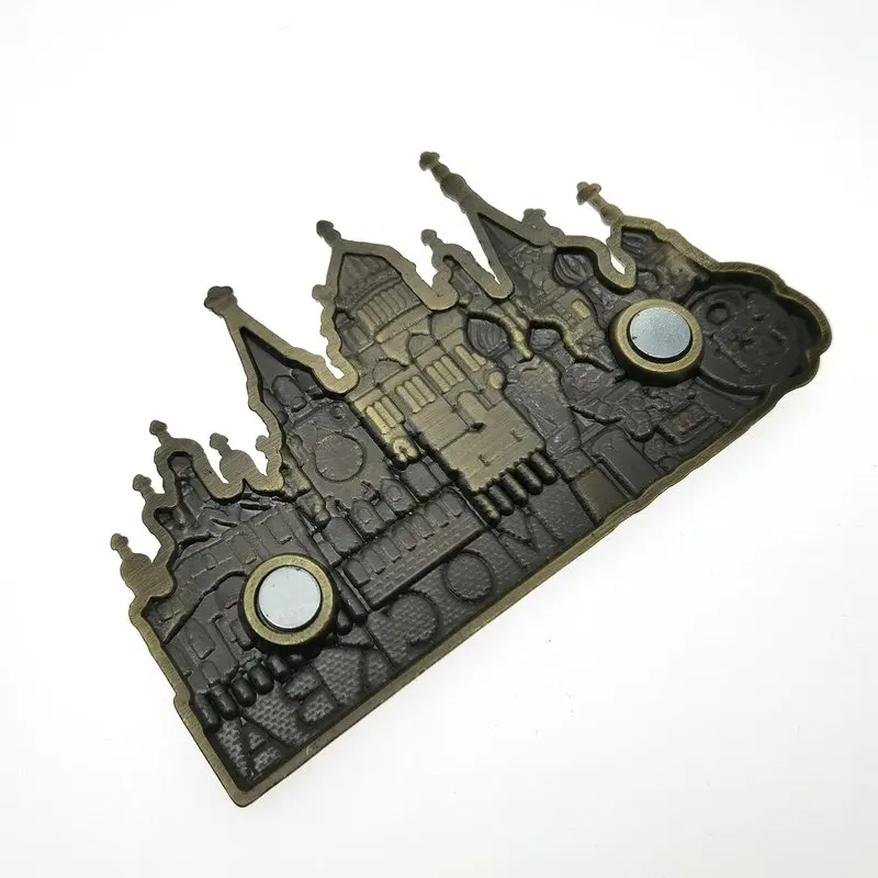 Customized 3d  Cheap Personalized Designs Tourism Souvenirs Magnetic Customized Logo Metal Fridge Magnet For Fridge