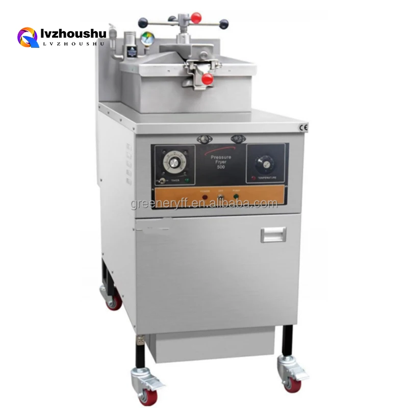 Good Quality Commercial Propane 2 Basket Deep Fryer For Gas With Hood Electric Professional Burner With Timer Oil Filter System