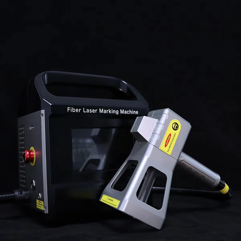 Portable Engraving Printing Marking Machine for glass wood plastic  Automotive Mini hand held laser date and bar code printer