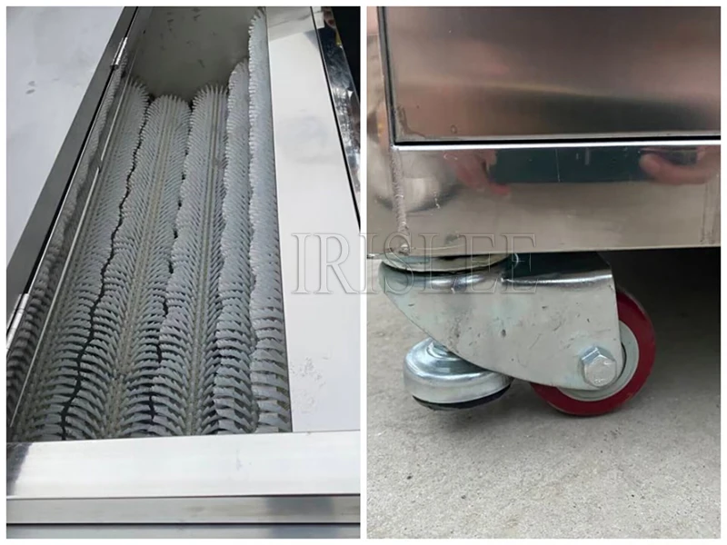Vegetable Washing Peeling Machine Commercial Brush Type Potato Taro Ginger Sweet Potato Lotus Root Electric Cleaning Peeler Mach