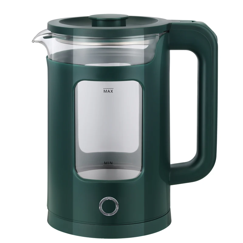 LED Illuminated1.8L Portable Design Glass Electric Kettle  electric kettle manufacturer