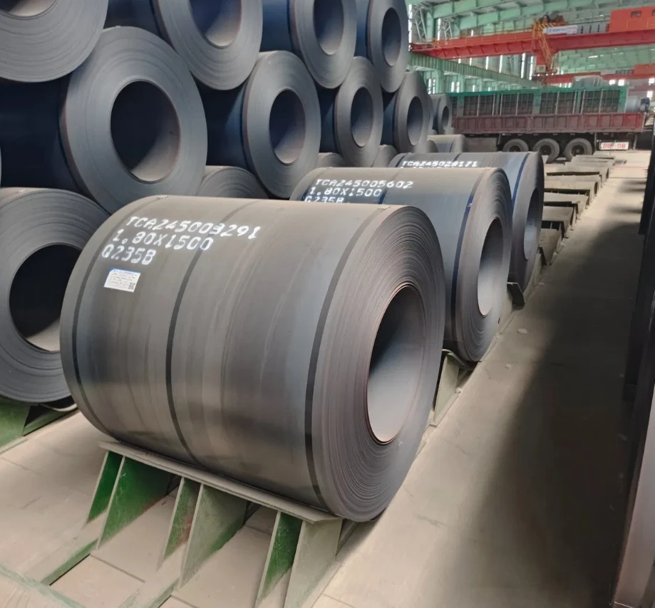 High Quality St12 Carbon Steel Fine Cold Coil and S235jr Boat Sheet A283 A387 Ms HRC CRC Black Steel Coil