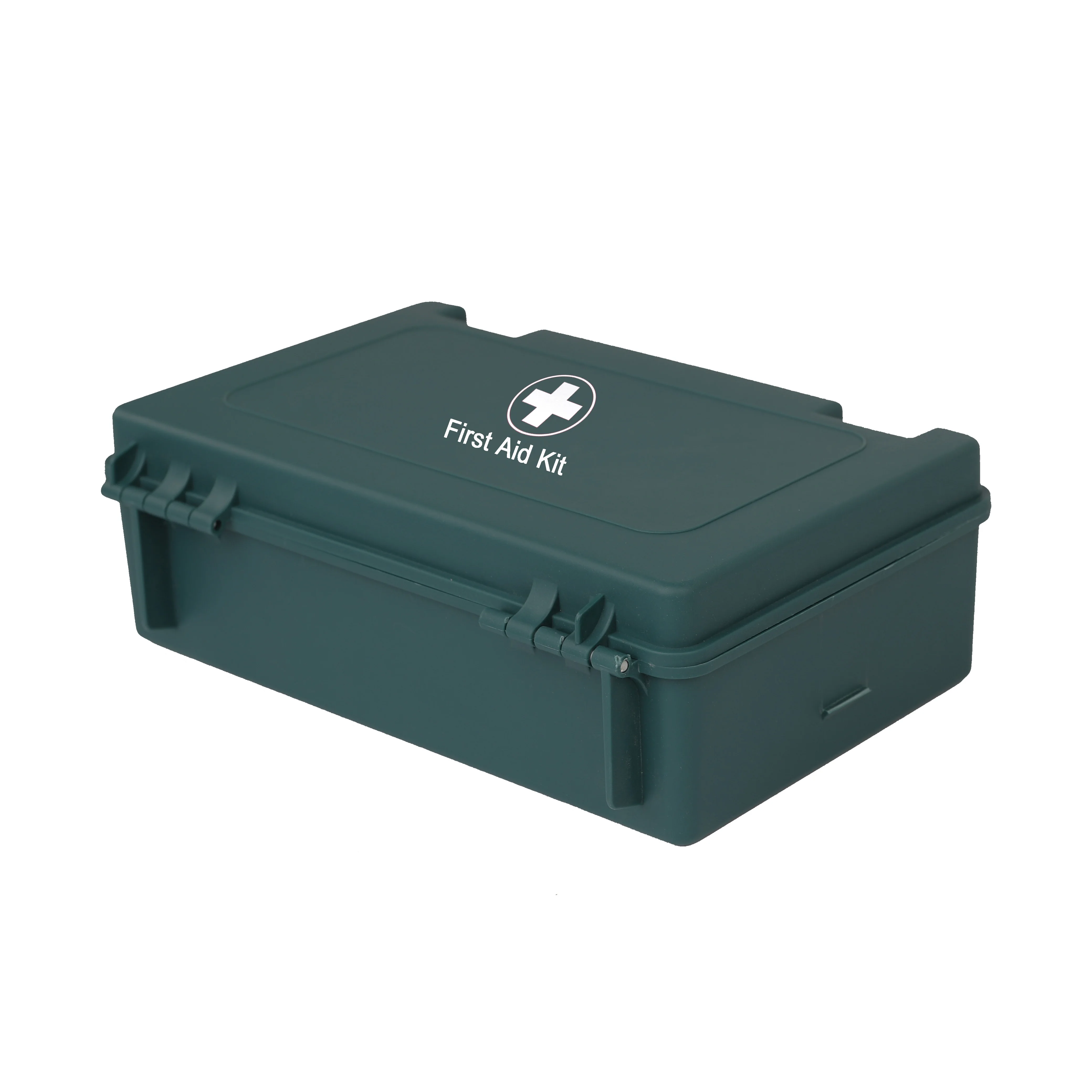 Wholesale customized hard empty plastic first aid kit/box for home