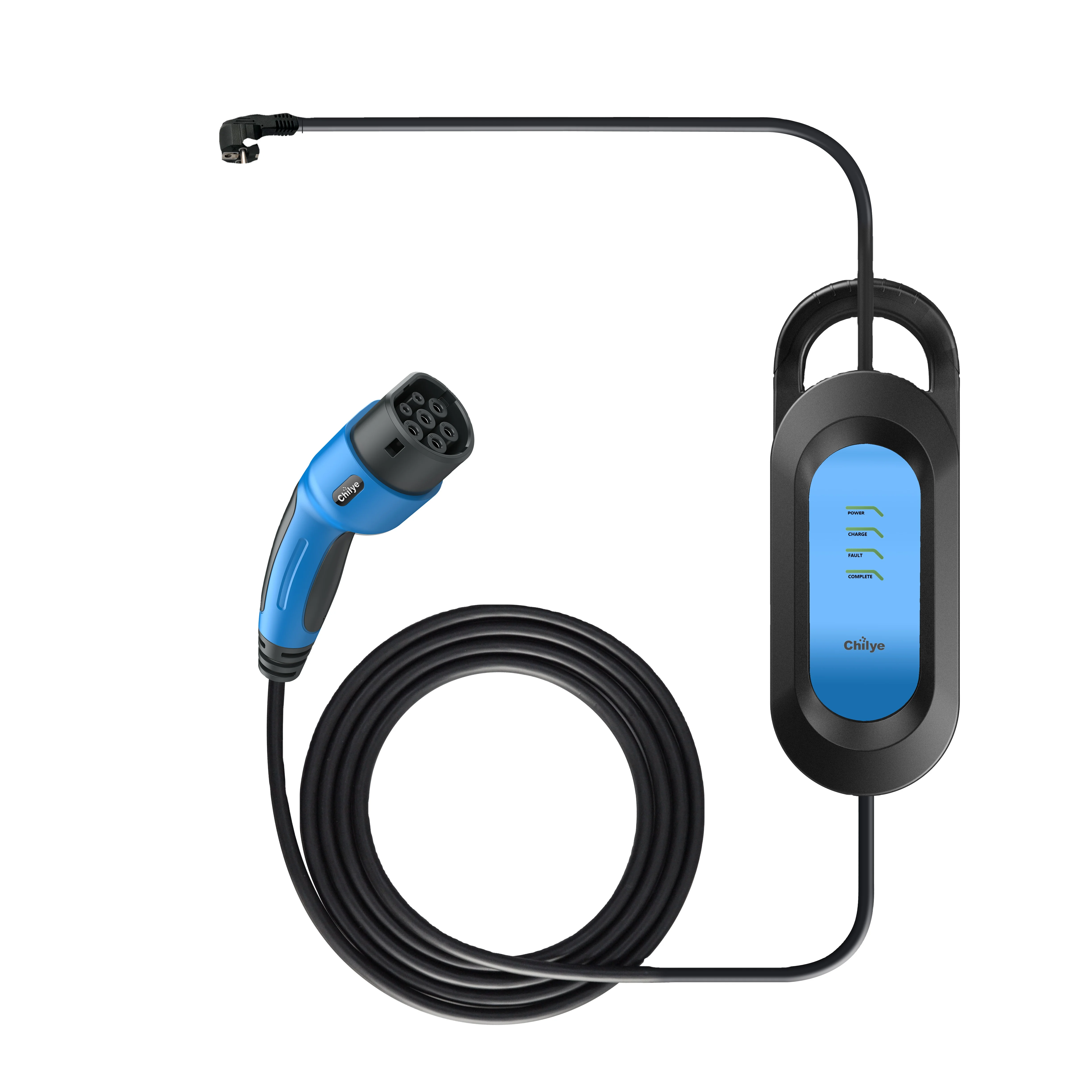 
EVSE Electric Vehicle EV charger Type 2 IEC 62196-2 3.5KW Portable Charging Station 