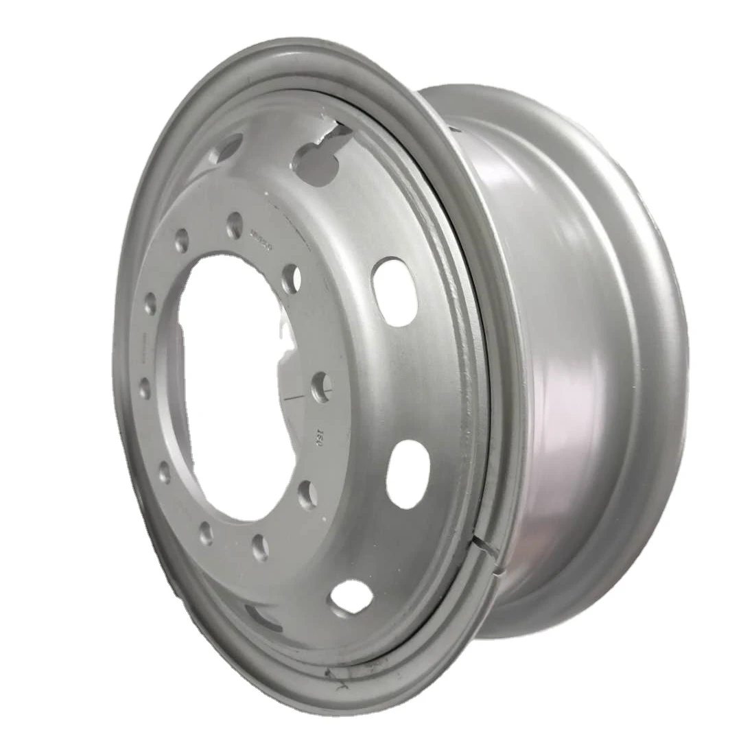 Wholesale of Chinese manufacturers solid tire white 19.5*8.25 Truck Rim Wheels