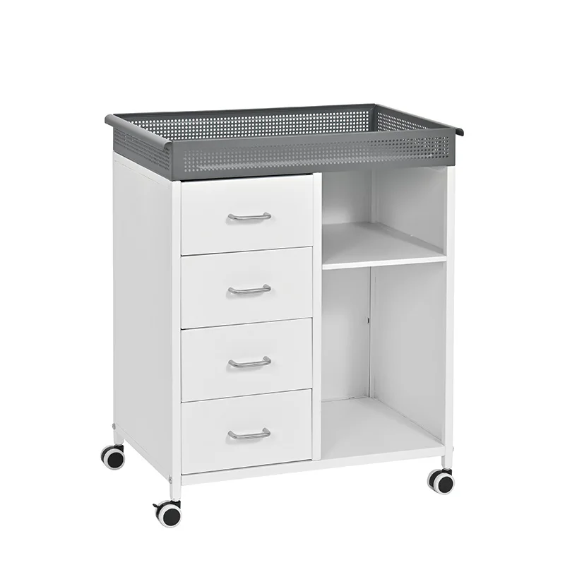 Custom Design Office Desk Storage Shelves Home Office File Organizer Cart Removable Bookshelf Desk Side Storage Cabinet