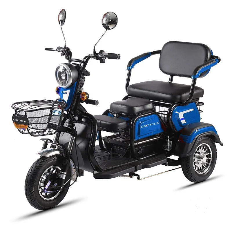 Wholesale New style high quality Electric Tricycle e bike Three-Wheeler for Adult