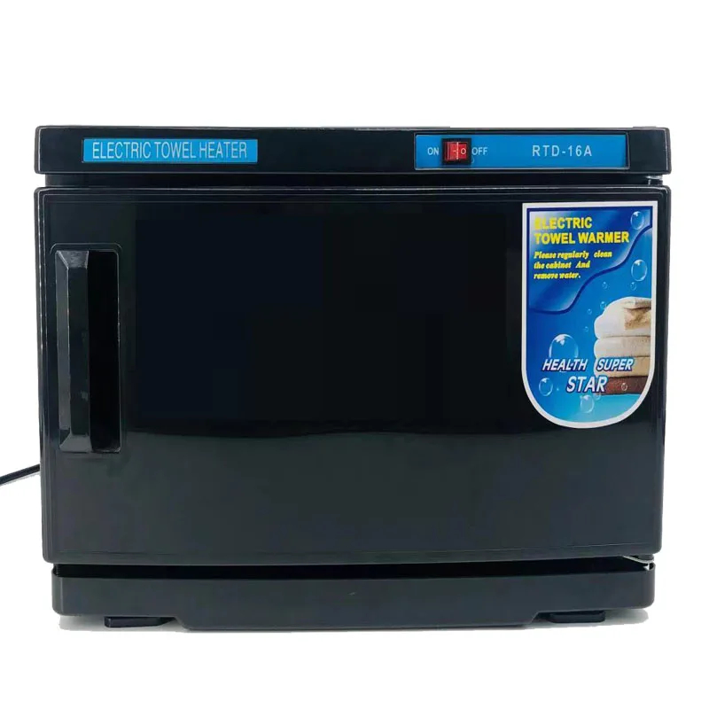 Black Towel Warmer  Machine Electric High Capacity Spa Hot Towel Warmer Cabinet