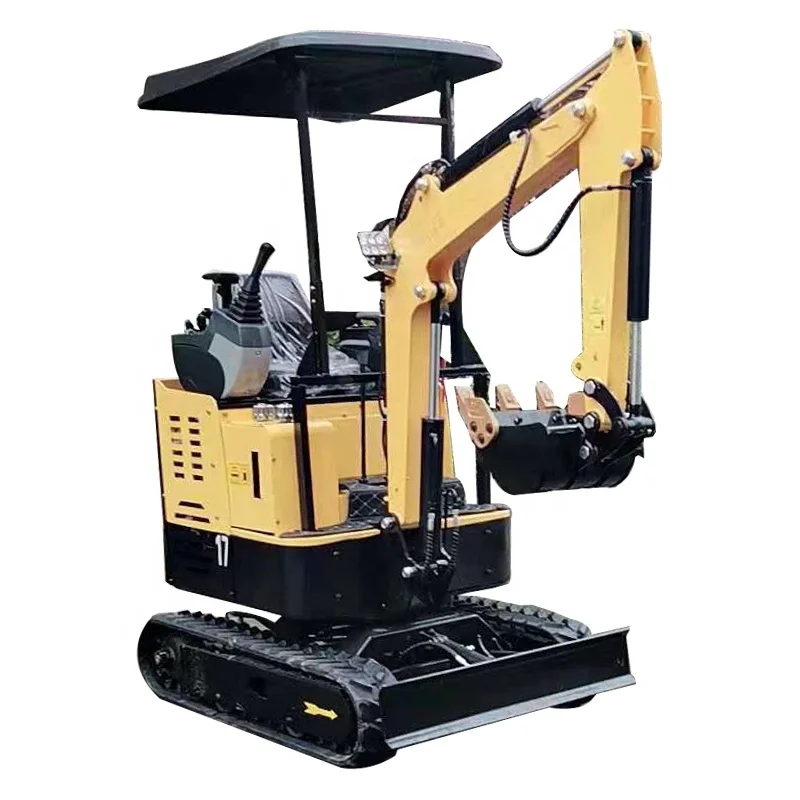 Best Sell Price Chinese A Small Micro 1T Bagger Towable 1.5 Ton Digger Machine Backhoe Mini Excavators For Sale
