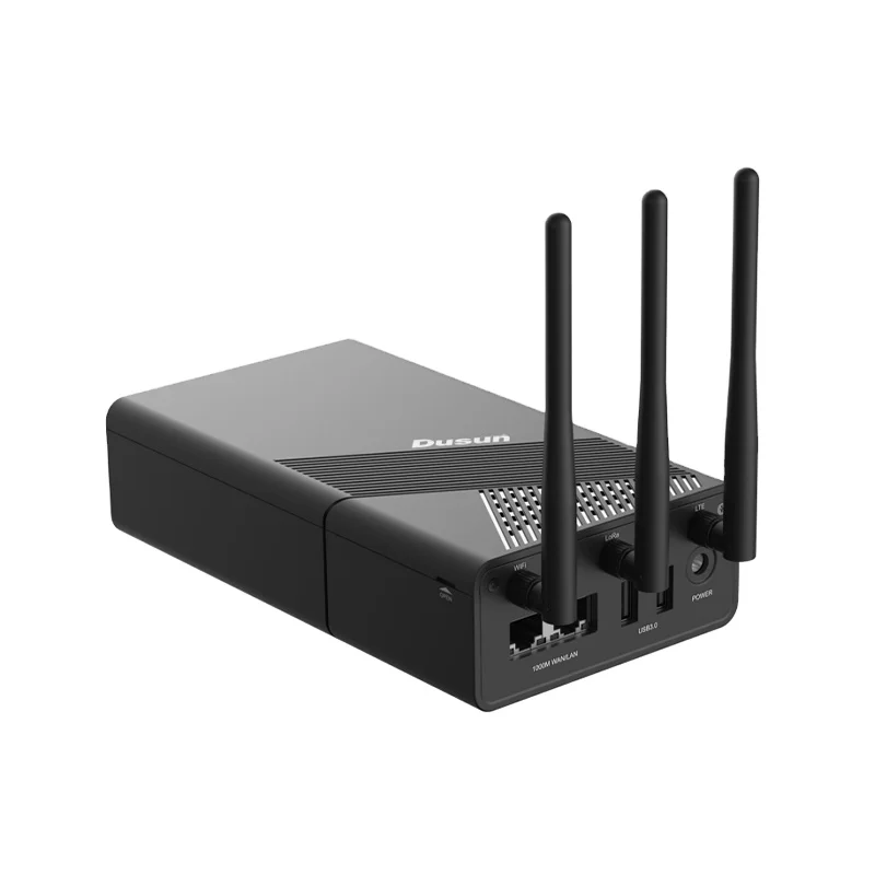 DUSUN Pi 4 Multi Protocol Matter LoraWan Gateway 4G Lte Home Automation Zigbee Ble Wifi Gateway