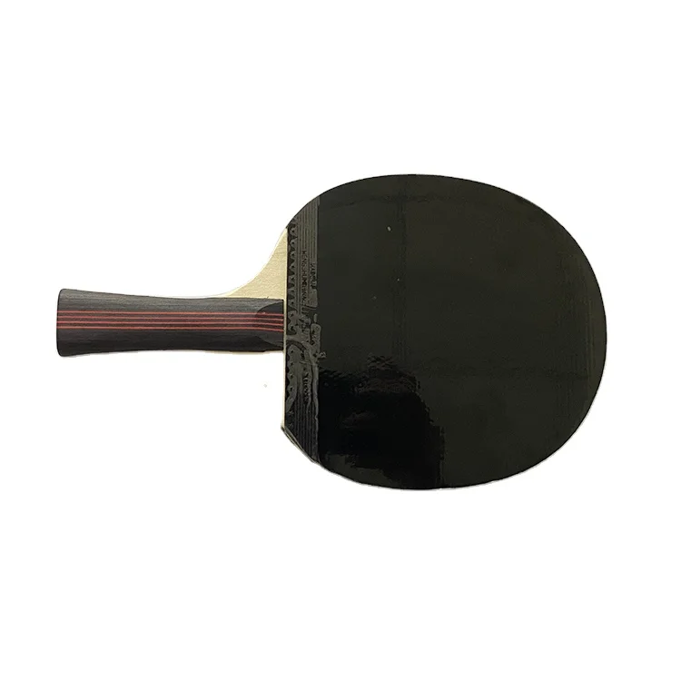 Дешевые OEM изготовленный на заказ Печать с логотипом 5-слойный чехол чистая деревянная лопатка для Пинг робот набор летучих мышей ракетка для настольного тенниса