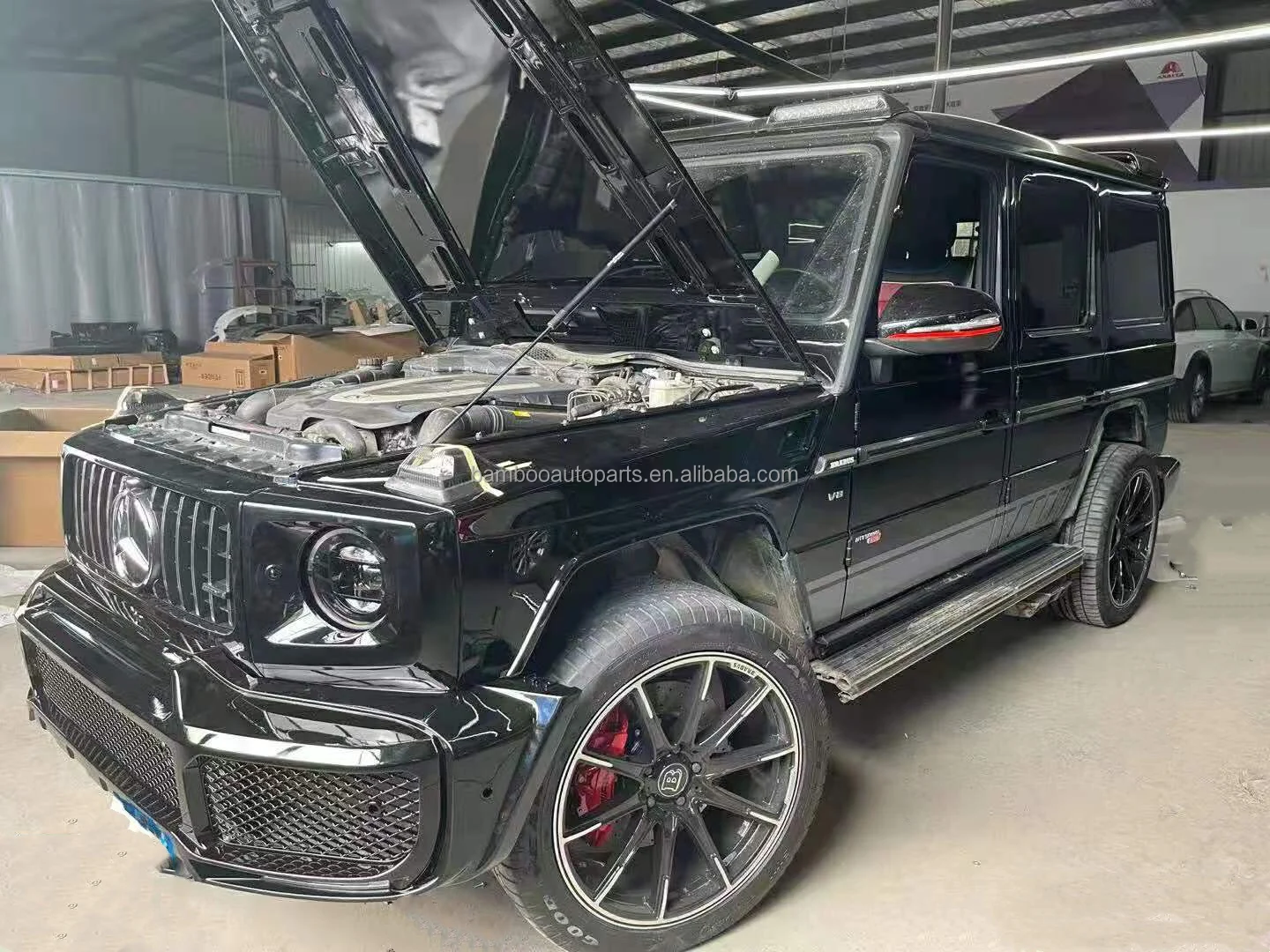 G class w463 G500 G550 G55 G63 G65 Комплект кузова для BENZ Barbus widestar