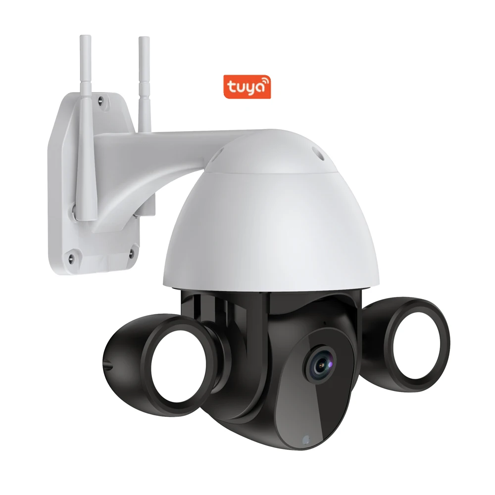 GOING tech cam tuya security wifi smart indoor ip camera flood 3MP garden light samll tuya camera