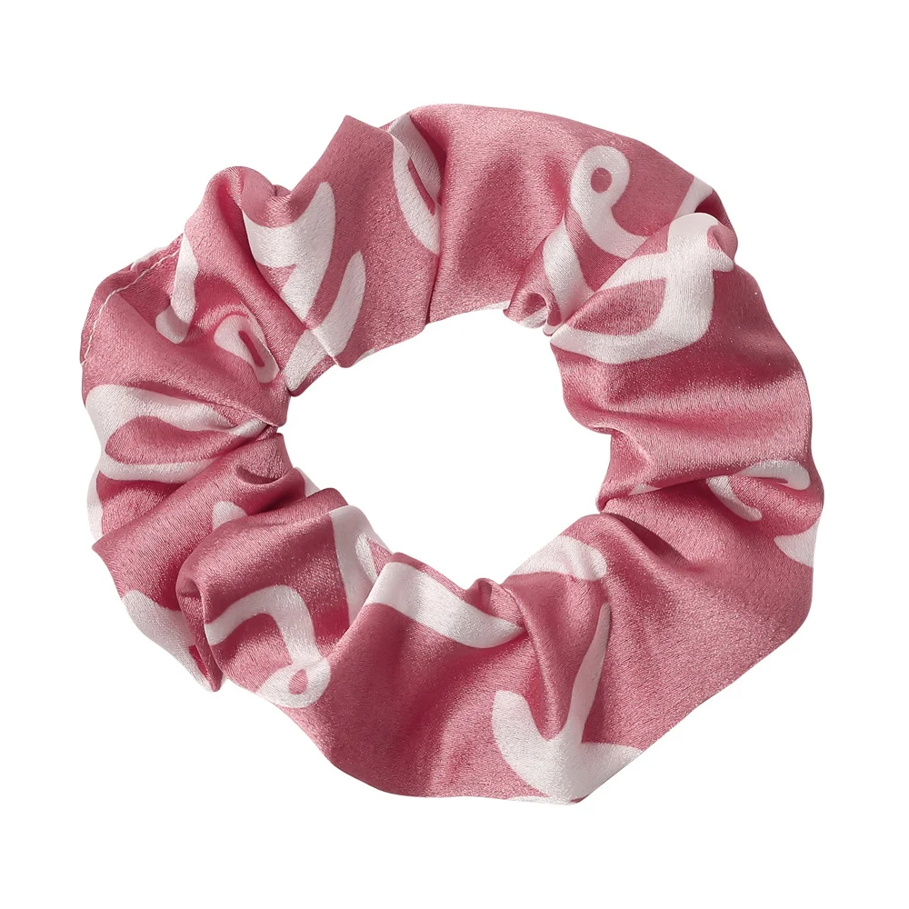 Высококачественные высококачественные цветные резинки для волос с хорошей текстурой, эластичная Женская лента для волос