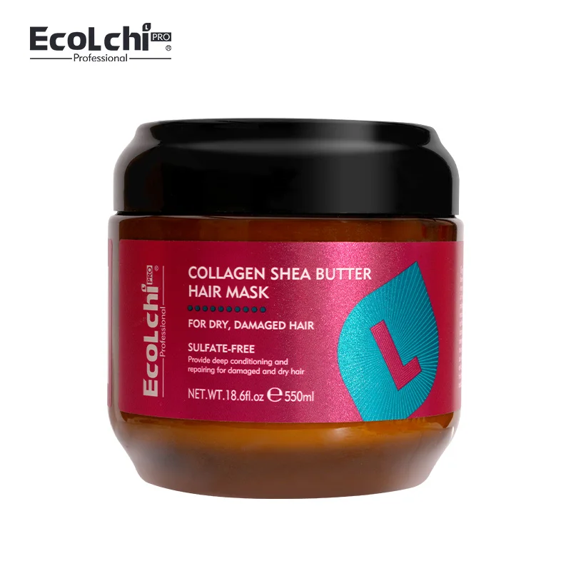 Ecolchi Premium Professional Sulfate free Smoothing Hair Treatment Cream  550ml
