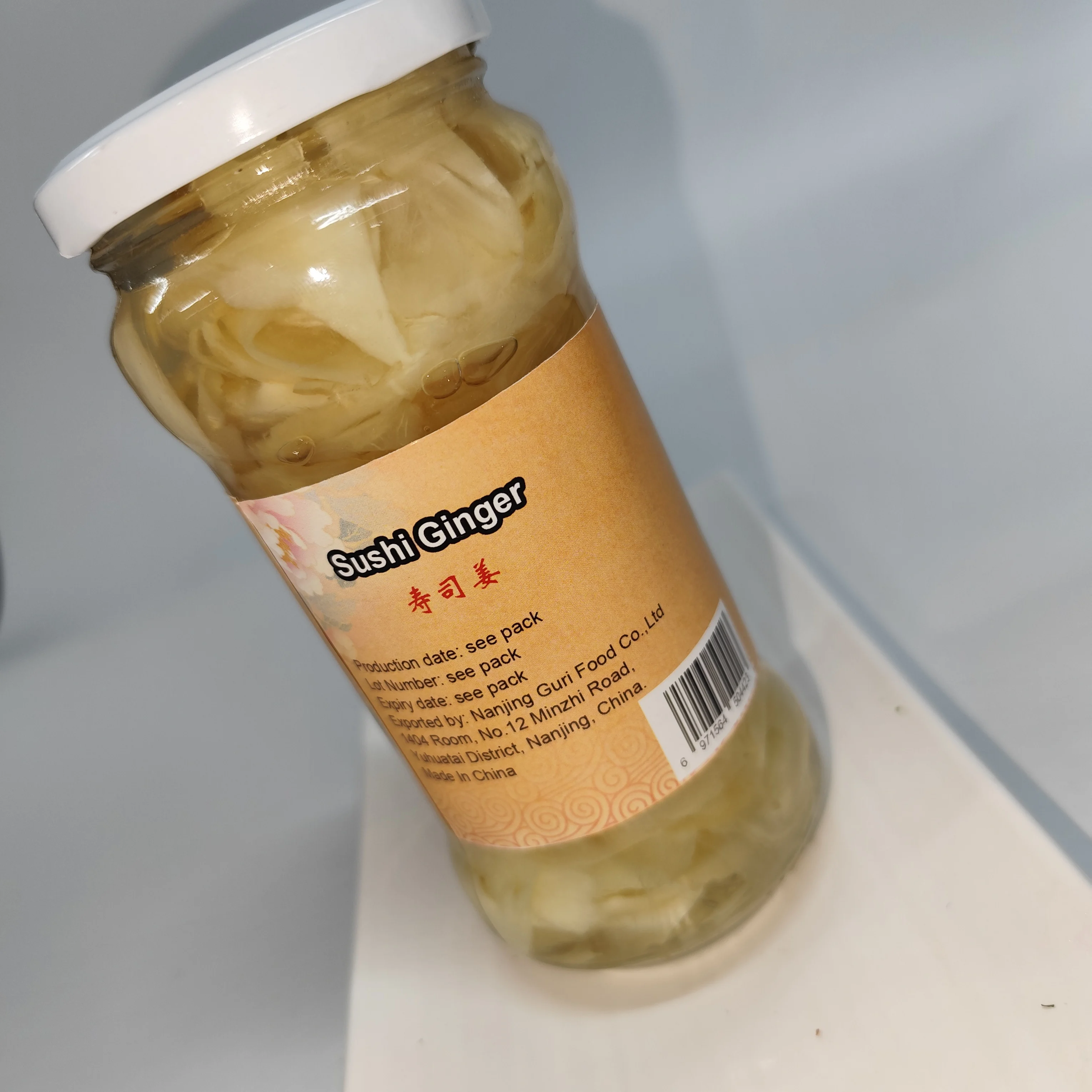 Hot Selling Japanese Style Scrummy Sushi Ginger White Instant Food for Restaurant and Supermarket