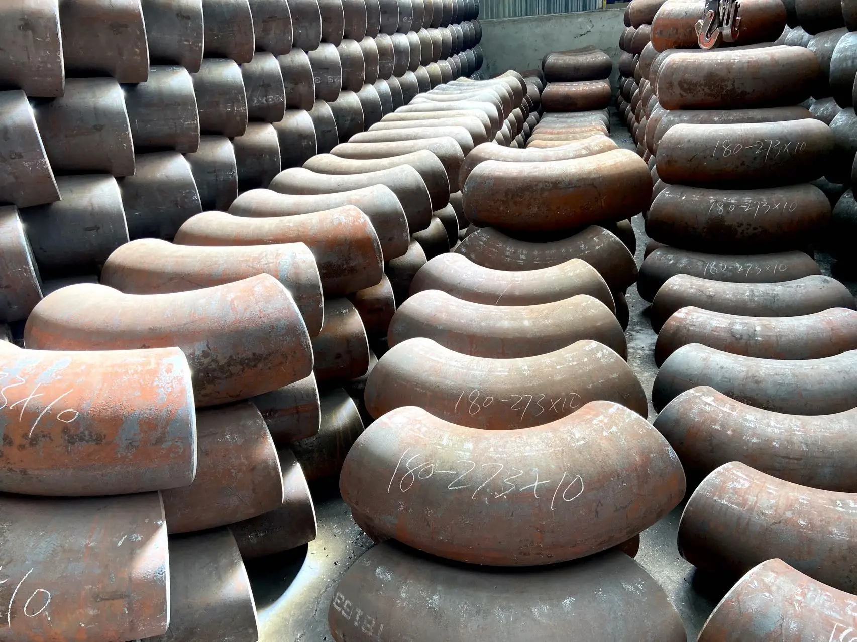 carbon steel elbow A105 forged pipe fitting 90 degree LR dn500 SCH40