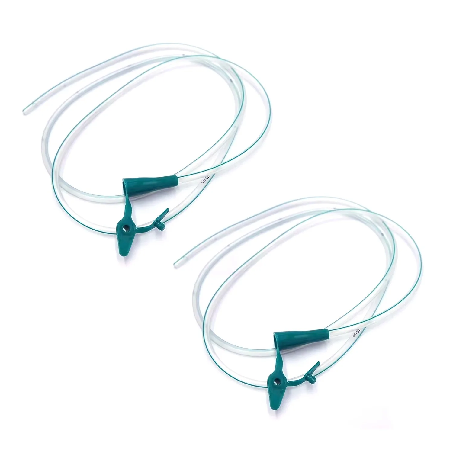 Disposable Medical Equipment 100% Silicone Stomach Feeding Tube with Stainless Steel Ball Hospital Supplier with CE