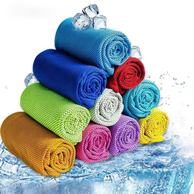 China supplier custom logo instant cooling refreshing sports ice cool towel