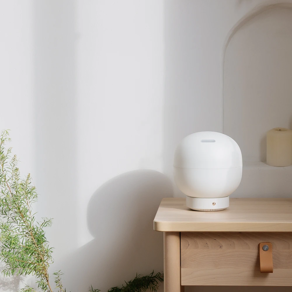 hot selling wholesale 500ML cool mist air humidifier aroma fragrance essential oil bedroom warm night light humidifier