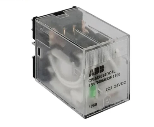in stock ABBs CR-MX Pluggable intermediate interface relay CR-MX024DC2L