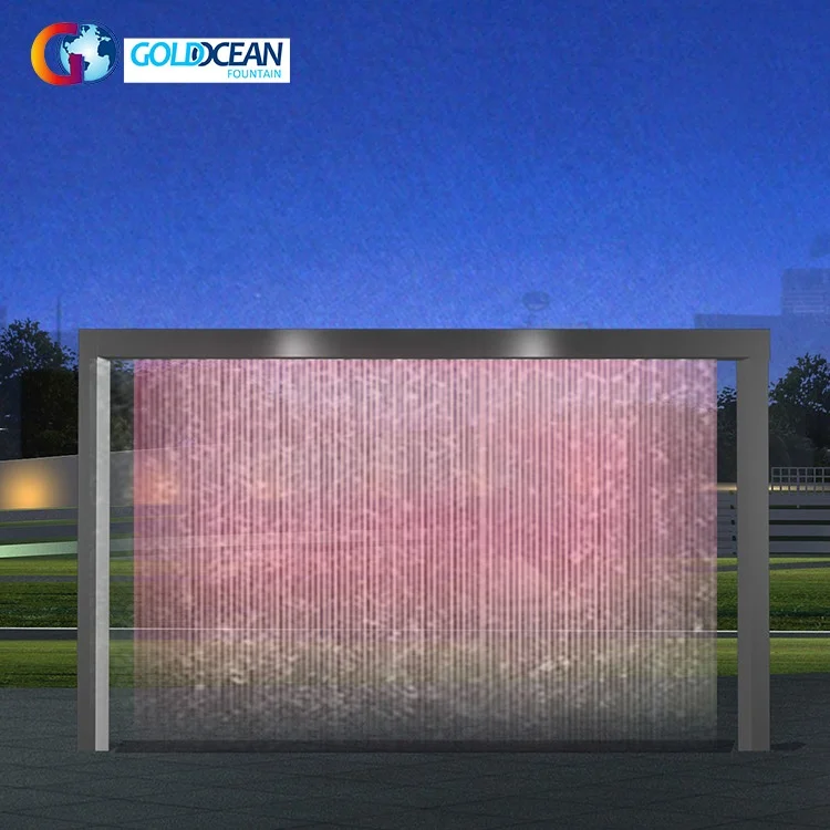 FREE DESIGN ODM Normal Screen Water Rain String Curtain
