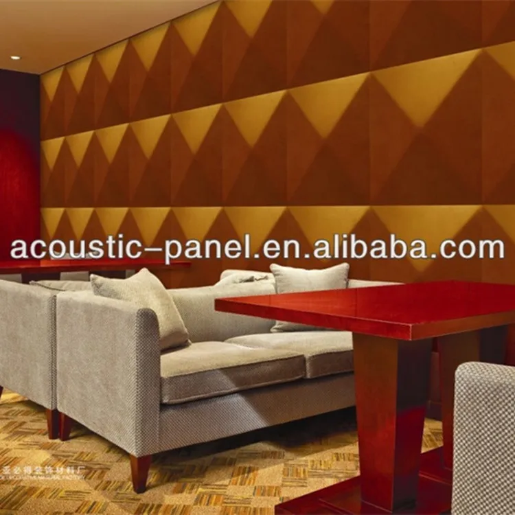 Studio White Leather Soundproof Foam Acoustic Wall Panel Yz-014