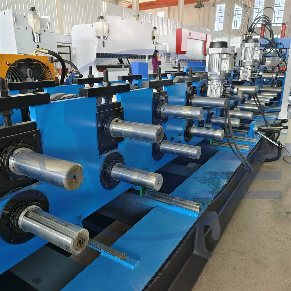 Manufacture Multi Size Quick Interchangeable Steel Frame C Z Purlin Roll Forming Machine U Channel Making Machine