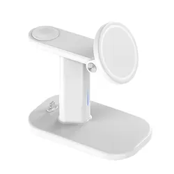 2023 New Design Product Mobile Phone Charger Station Dock Qi Fast Smart Charging Multi Wireless For iPhone 14 13 12 11 Pro Max