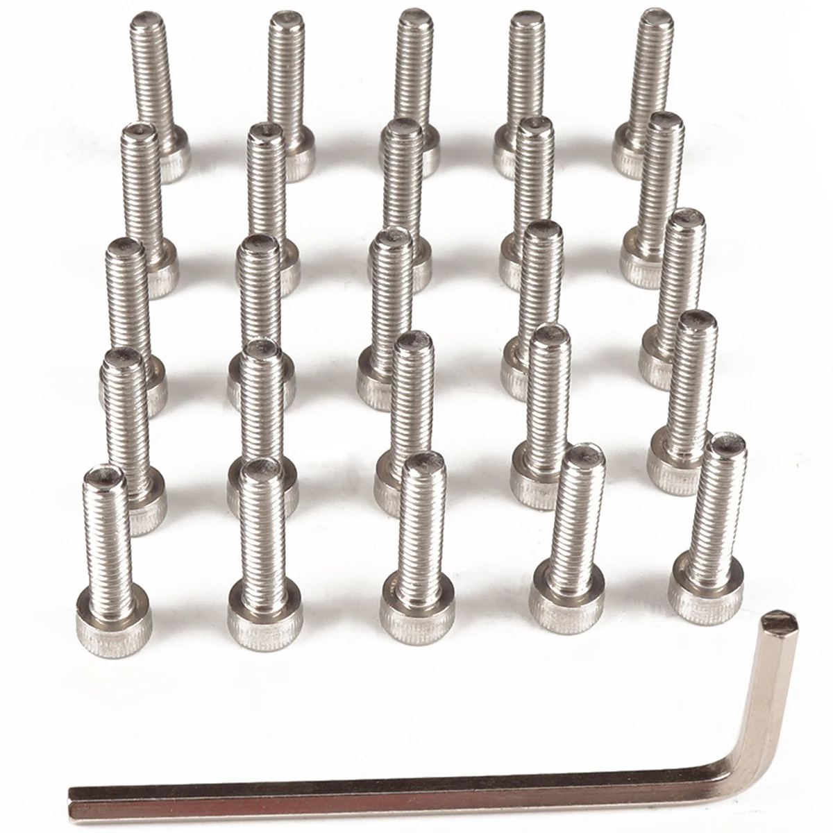 BAJUTU , Hot Sale M6 12mm Hexagon Socket Head Bolt Stainless Steel Allen Bolt Socket Cap Screws Hex Head Allen Cap Screw Bo