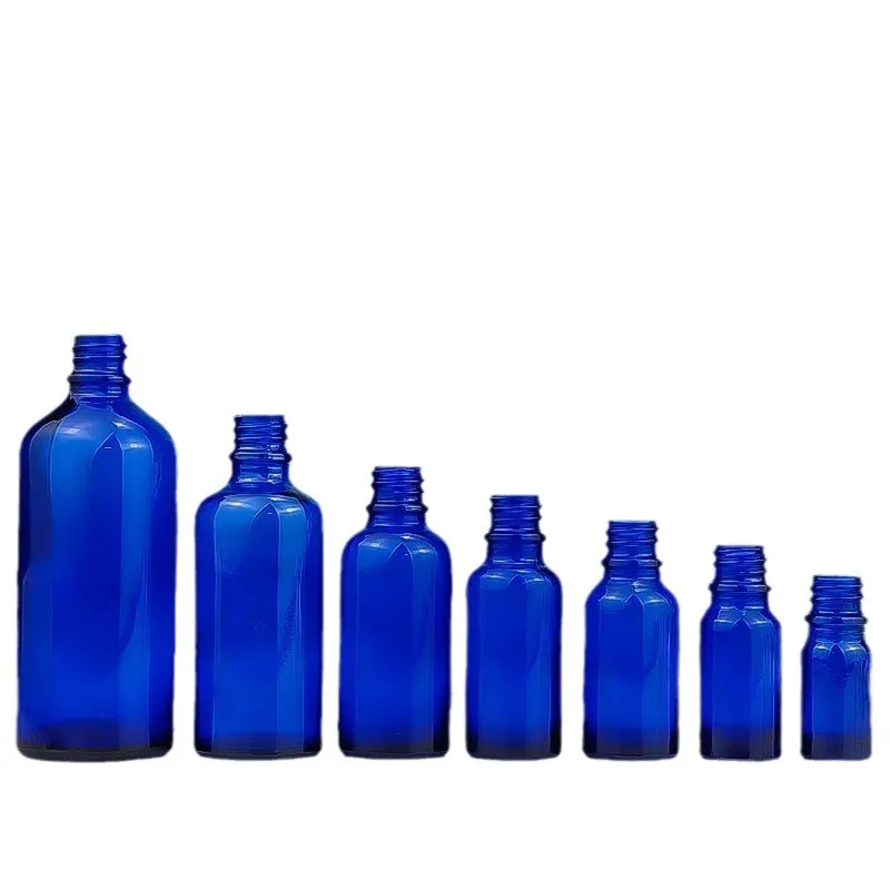 Luxury 60ml round Glass Dropper Bottle Transparent Brown Mold 50ml Volume Box Packed Sealing Packaging 50ml 100ml Capacities