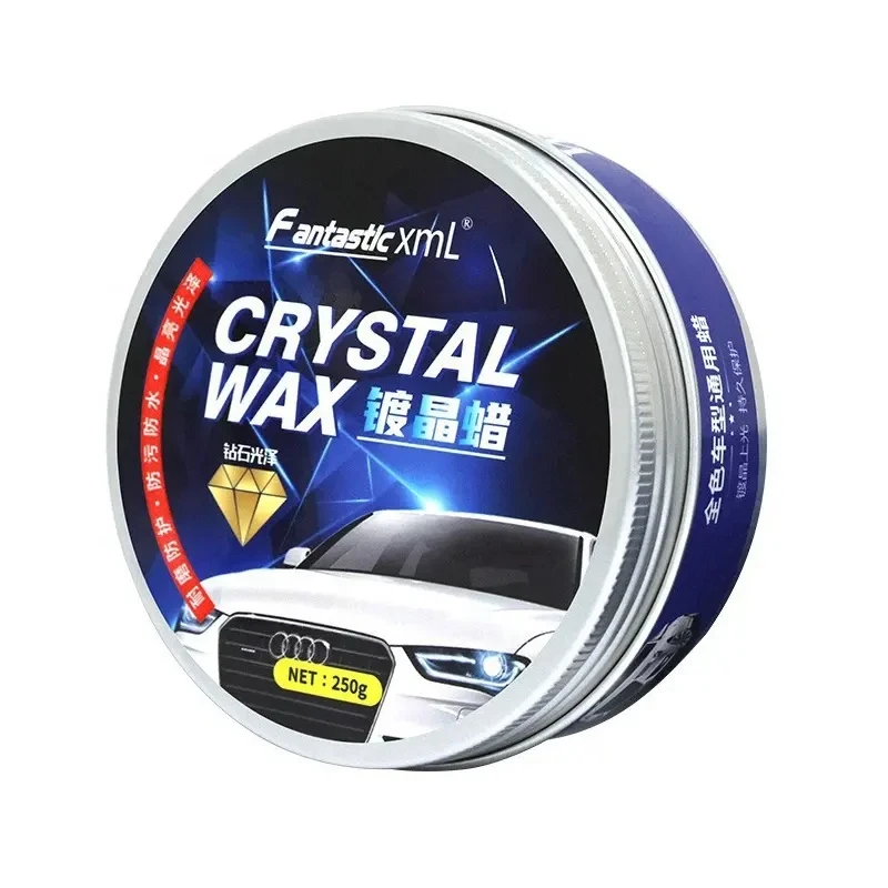 250g Car Polish Car Wax Imported palm and silicone resin High Shine Soft Car Protector Applicator Foam Ultra-soft Cleaning Tool