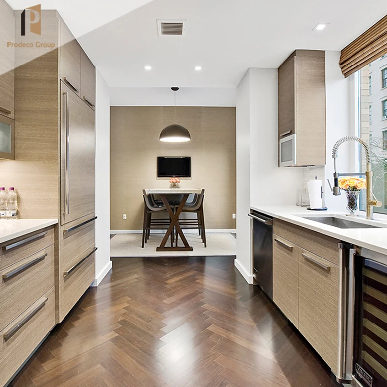 Hot Selling High End Kitchen Cabinet European Style Modern Melamine Kitchen Cabinets Design