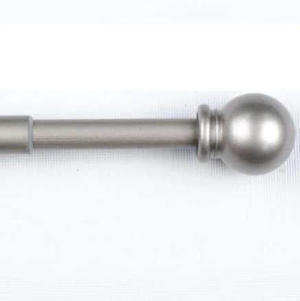 hot sell Corner Celling Curtain Track Rail telescopic Curtain rods set cafe rod