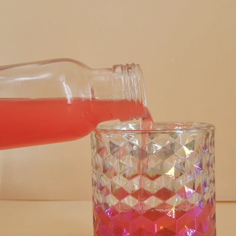 Новый дизайн стеклянная бутылка для сока Kombucha холодного прессования 250 мл с винтовой крышкой