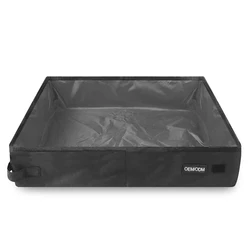 Wholesale Hot Portable High Quality Cat Toilet Scratch Resistant Car Use  Travel Tray Pan Cat Litter Basin Box