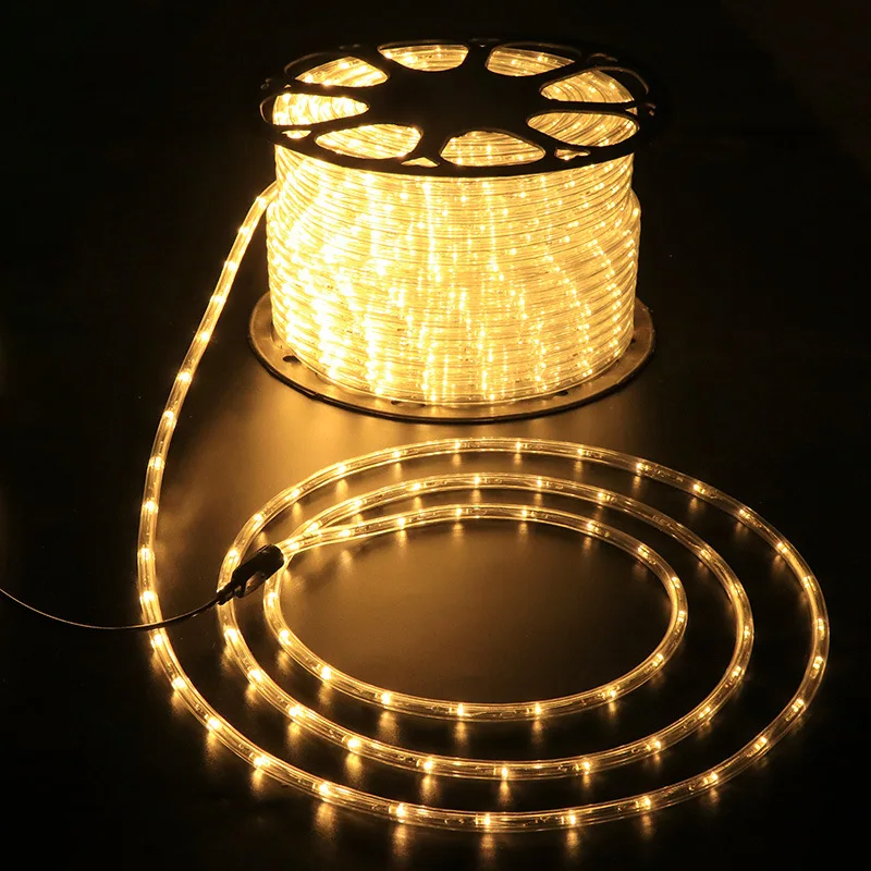 Wholesale Silicone Neon Light Tape Light Waterproof IP65 Decorative Led Flexible Lamp Sign Flex Led Rope Light