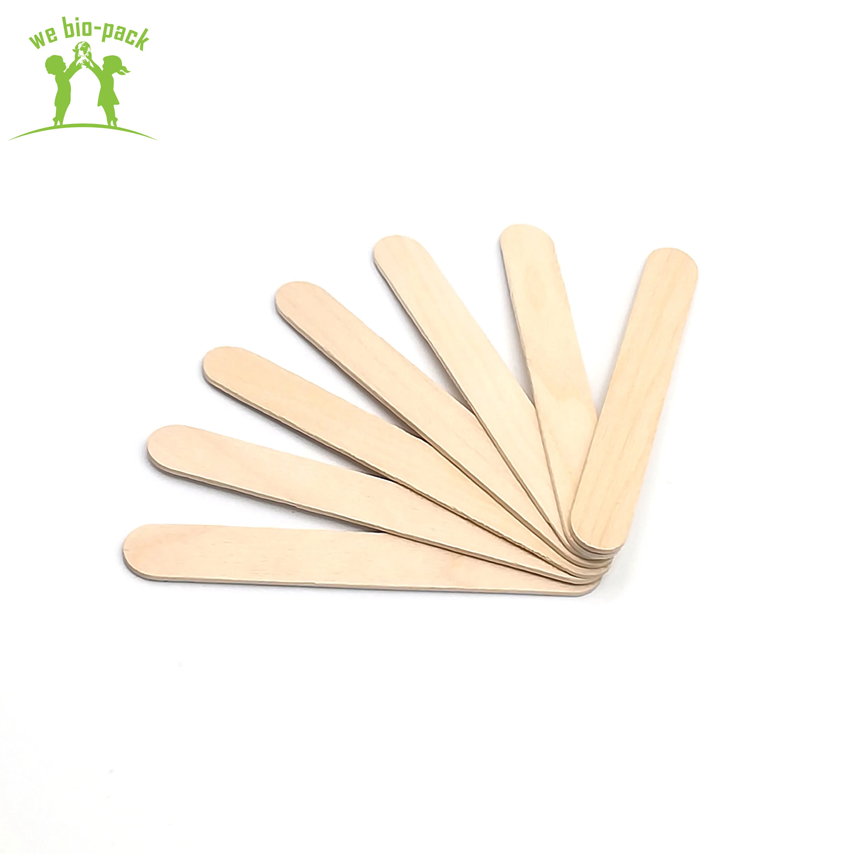 
Eco-Friendly Disposable Durable Natural Wooden Tongue Depressor 