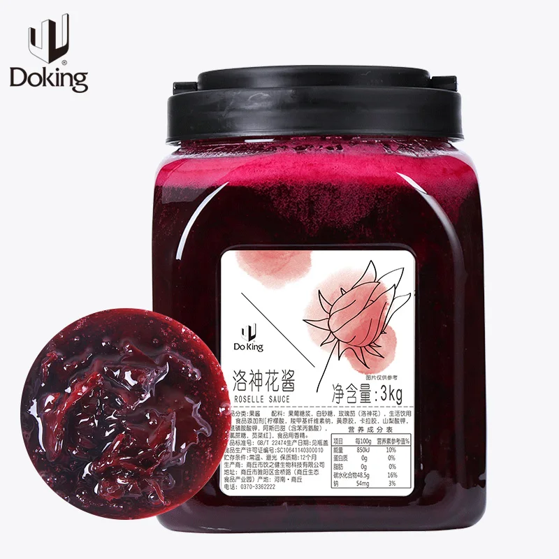 Лучшие продажи фруктовая целлюлоза высокое качество гибискус sabdariffa соус Roselle jam