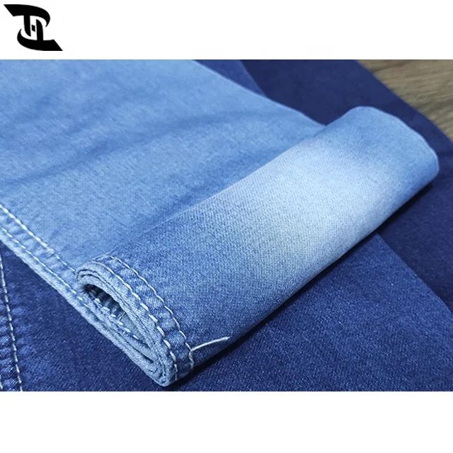 2021 Hot sale fake knitted denim jeans fabric and muslin fabric YH381