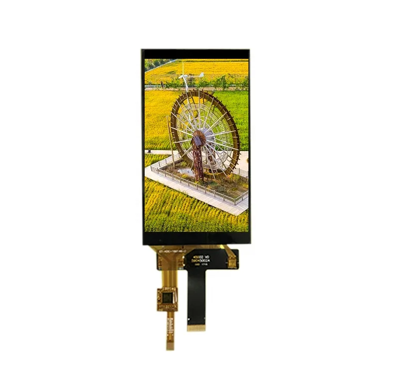 4.5 Inch LCD Display With Capacitive Touch 480*854 Resolution LCD Module IPS Panel With MIPI Interface 20 Pins Connector