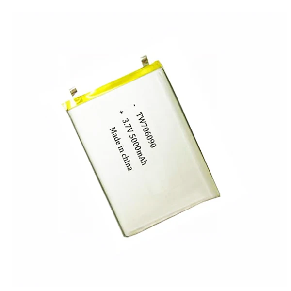 6060100 5000mah 3.7v flat square smallest graphene lithium polymer ion battery cells pack