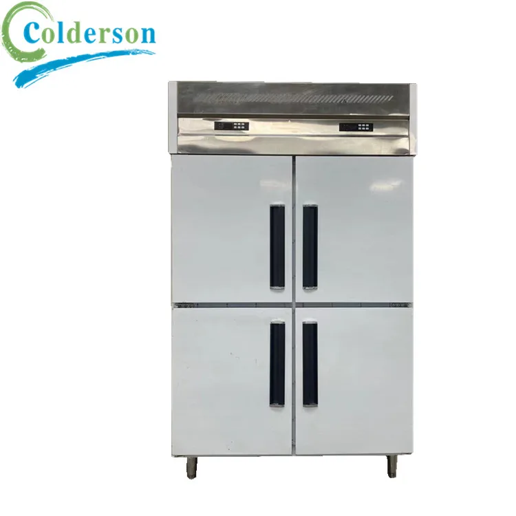 Colderson Professional Industrial outdoor Kitchen Used Stainless Steel Upright Freezers Cooking Restaurant Kitchen Equipment