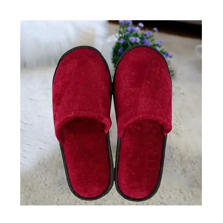 Wholesale durable in use 100% new style good-looking reliable quality hotel slipper for your selection