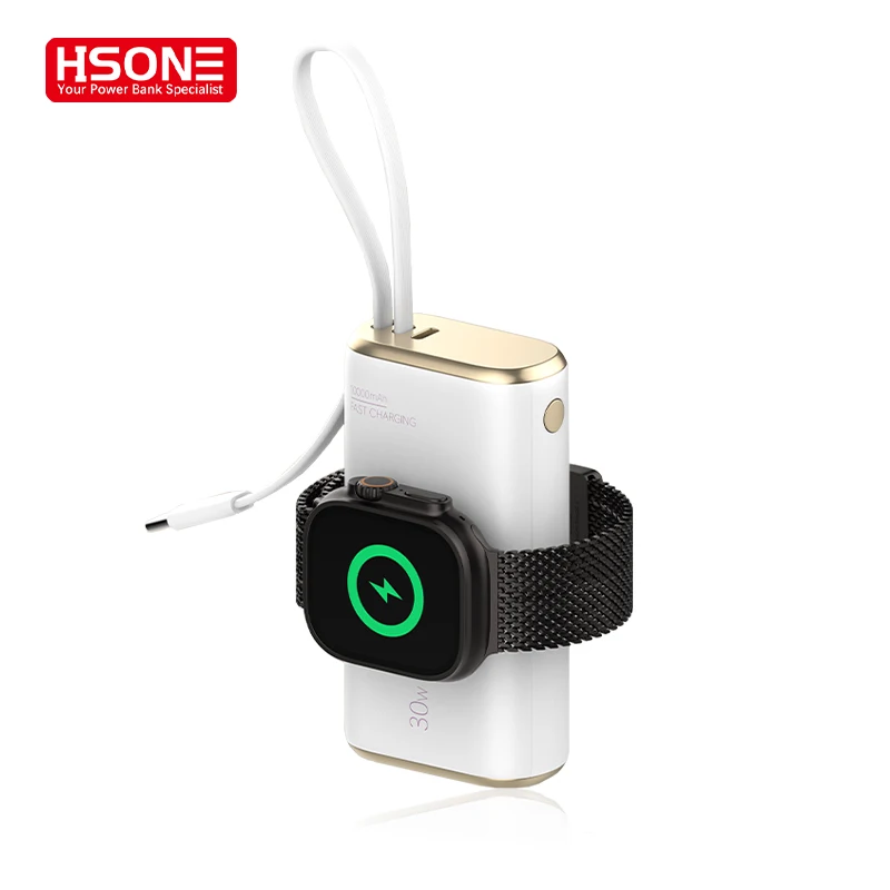 A1020 Type C 10000 Mah Magnetics Wireless Power Bank Portable 4000Mah Portable Mini Wireless Power Bank