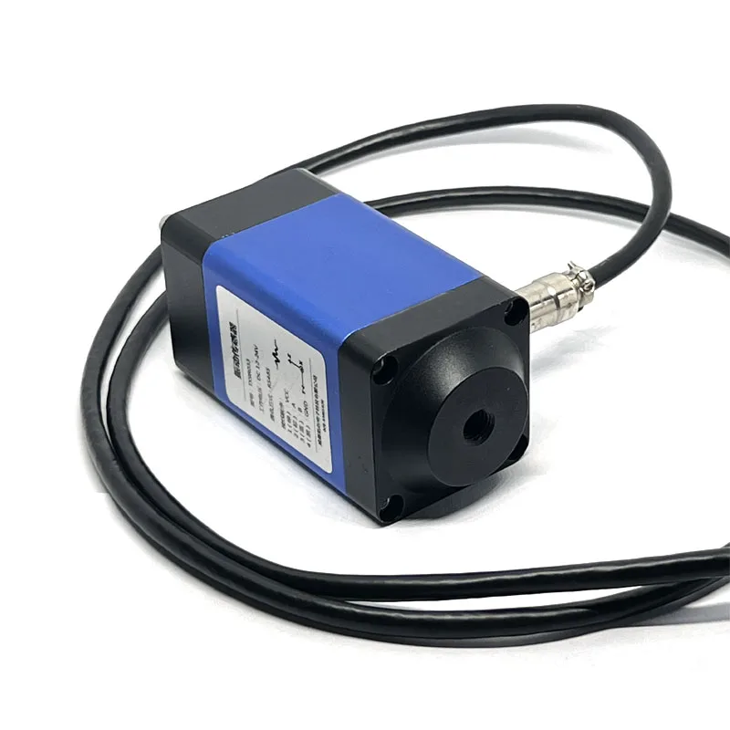 Small Intergrated Sensing Equipment Vibration + Temperature + Wired Transmission RS485 Vibration Sensor For Industrial Equipment