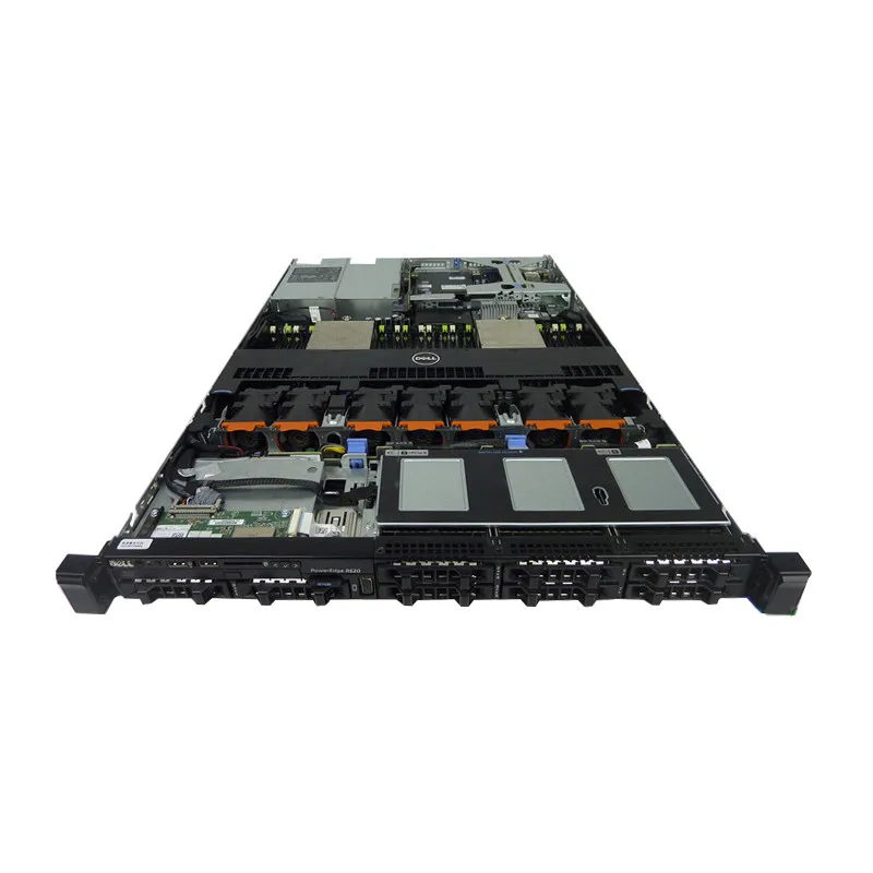 Оригинальный новый! Сервер dell E5-2690 V2 * 2 PowerEdge R620 б/у сетевой сервер
