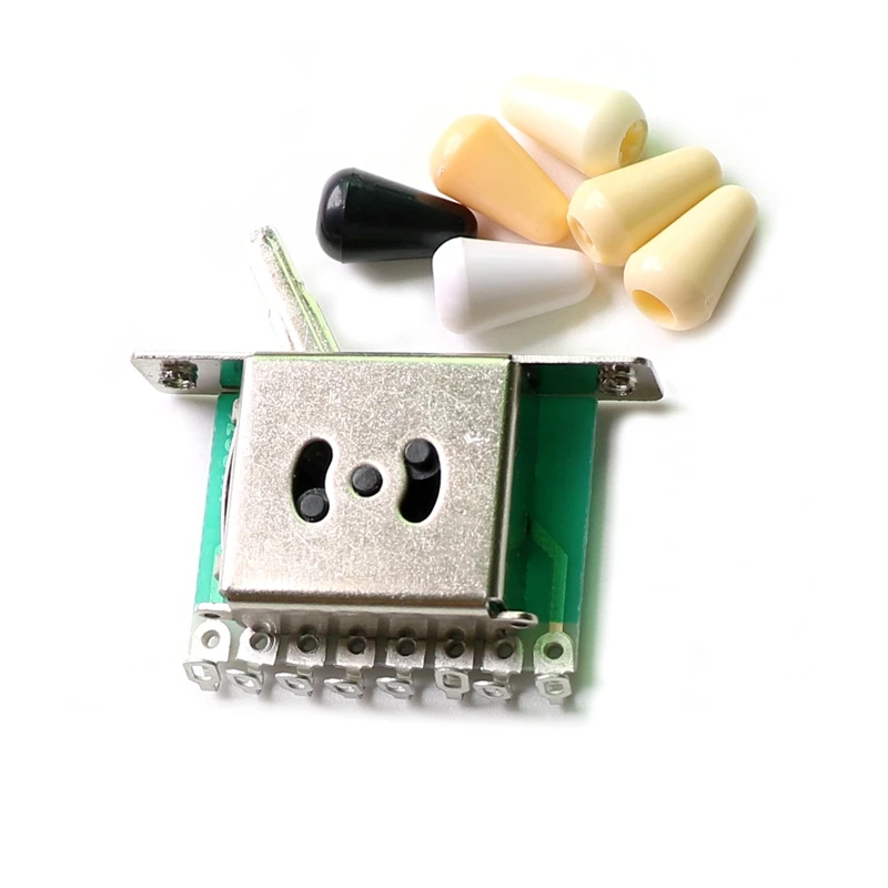 Donlis Wholesale DIY guitar parts 5 Way ST Guitar Switches With Multi color tips