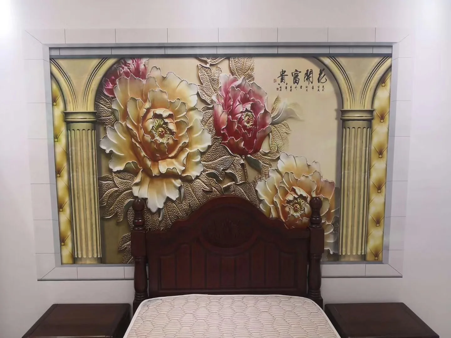 3D Wall Printer Vertical Wheels/Rails UV Ink Home Bar Culture Wall Different Walls Surface